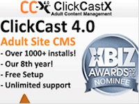 ClickCastX – Adult Site CMS and Cam Script