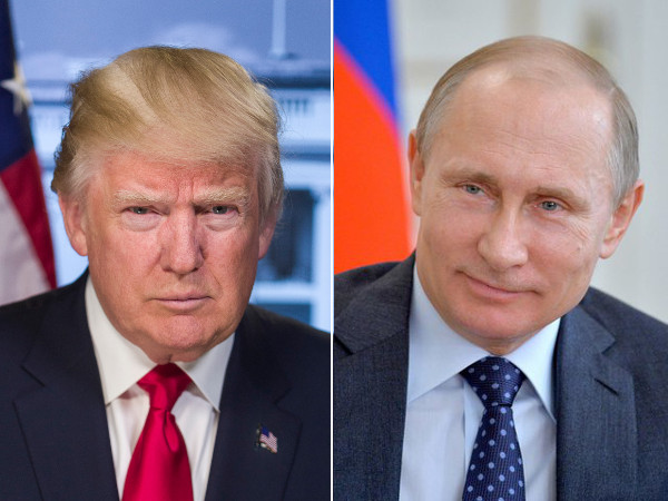U.S. President Donald J. Trump and Russian President Vladimir Putin