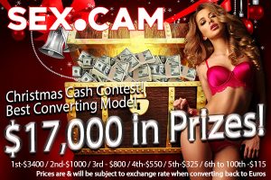 Sex.Cam Christmas Cash contest