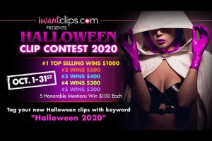 Halloween clip contest iWantClips