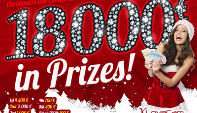 XloveCam Christmas Cash contest