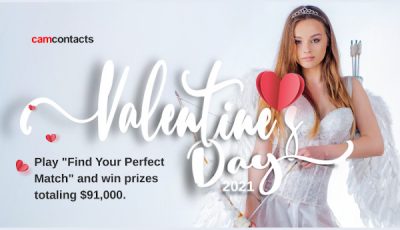 CamContacts Valentine's Day promo