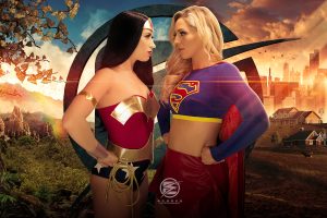 Supergirl vs. Wonder Woman from Sparks Entertainment