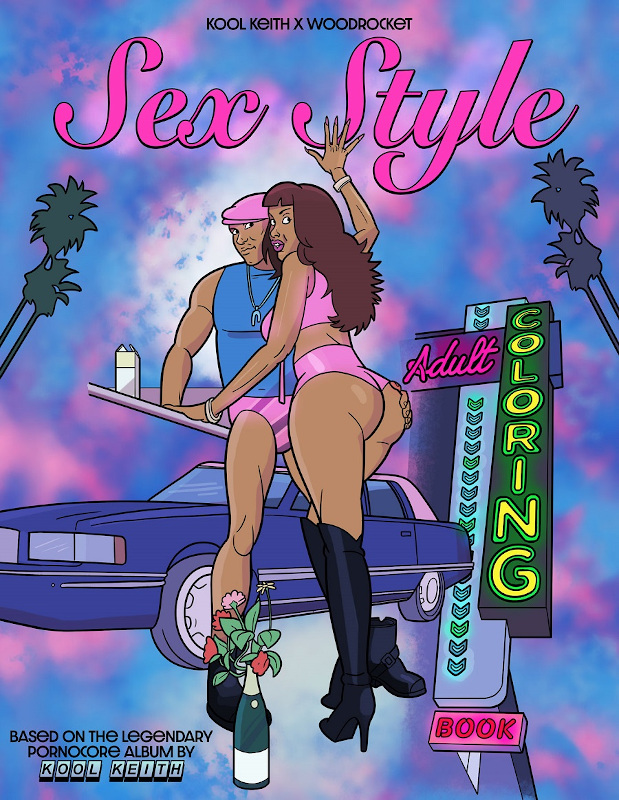 Sex Style Adult Coloring Book from WoodRocket and Kool Keith
