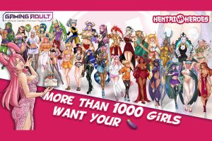 Gaming Adult Celebrates 1000 Girls in Hentai Heroes