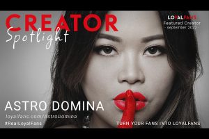 AstroDomina LoyalFans Featured Creator for September