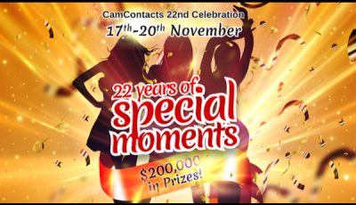 CamContacts 22nd Anniversary Event