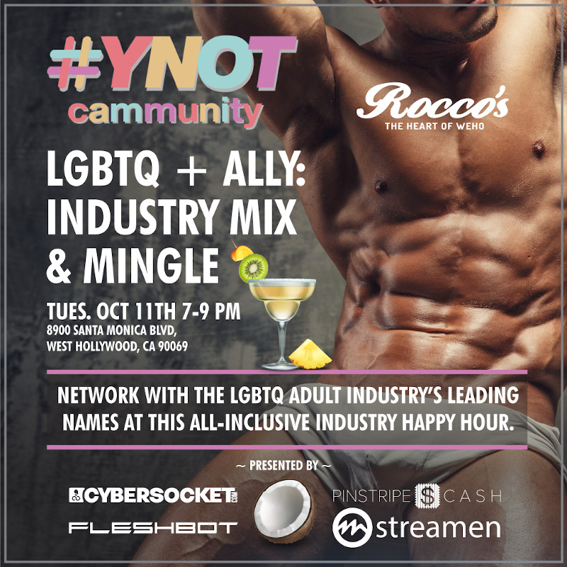 Cybersocket, Fan.Management LGBTQ+ Ally Mixer at YNOT Cammunity