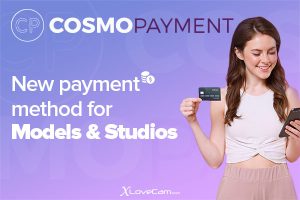 XloveCam adds Cosmo Payment as payment option