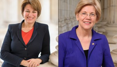 Senators Amy Klobuchar and Elizabeth Warren