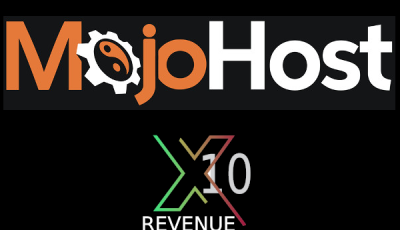 MojoHost and X10 Revenue