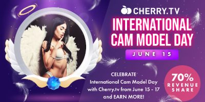 Cherry.tv celebrates International Cam Model Day