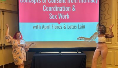 Lotus Lain, April Flores lead workshop at NSAC
