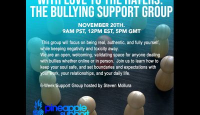 Pineapple Support Launches Group to Help Performers Manage Bullying