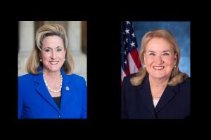 Representatives Ann Wagner (R-MO) and Sylvia Garcia (D-TX), sponsors of the EARN IT Act
