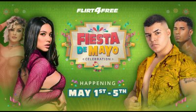 Flirt4Free 2023 Fiesta de Mayo celebration
