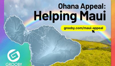 Grooby Launches Fundraiser to Support Wildfire Relief Efforts in Maui