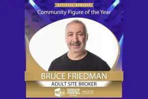 Bruce of Adult Site Broker Nominated for XBIZ Exec Award 