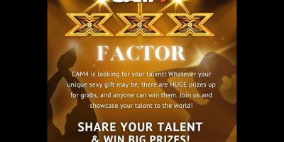 CAM4’s ‘XXX FACTOR’ Talent Show Returns for a Second Edition