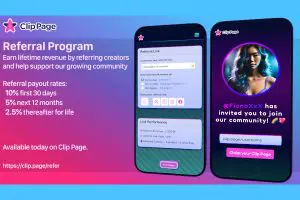 Clip Page Launches Lifetime Earnings Referral Program