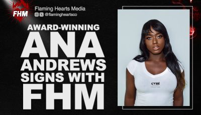 Award-Winning Performer Ana Andrews Signs with Flaming Hearts Media