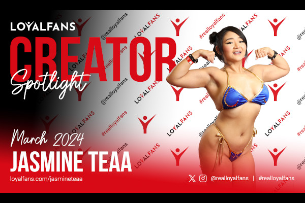 YNOT Jasmine Teaa is the LoyalFans Featured Creator for March YNOT 