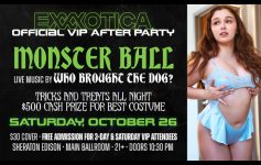 Leana Lovings to Co-Host EXXXOTICA ‘Monster Ball’ Oct 26