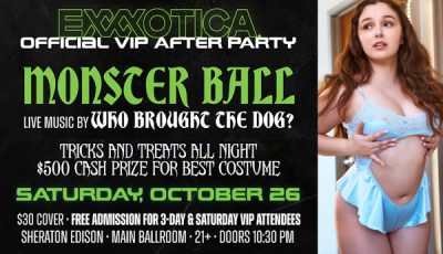 Leana Lovings to Co-Host EXXXOTICA ‘Monster Ball’ Oct 26