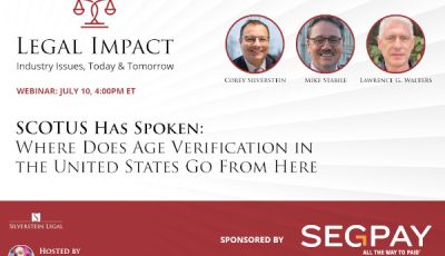 Attorney Corey D. Silverstein's Age Verification Webinar Now Streaming