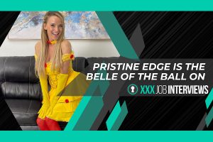 Pristine Edge is the Belle of the Ball on XXXJobInterviews.com