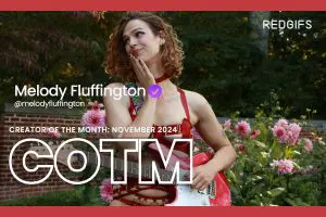 RedGIFs Names Melody Fluffington November Creator of the Month