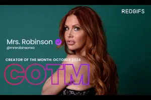 RedGIFs Names Mrs. Robinson October Creator of the Month