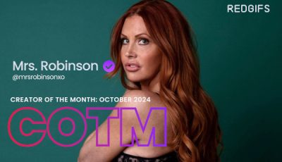 RedGIFs Names Mrs. Robinson October Creator of the Month