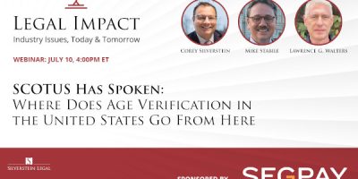 Corey D. Silverstein to Host Webinar on SCOTUS Age Verification Ruling