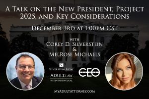 Attorney Corey Silverstein to Appear on Sex Work CEO Twitter Spaces Dec. 3