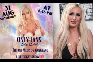 Tiffani Madison to Stream 1st Gangbang Live on OnlyFans Saturday