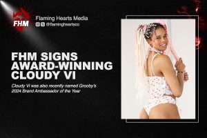 Flaming Hearts Media Signs Award-Winning Performer Cloudy Vi