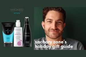 Wicked Sensual Care Partners with Zachary Zane for Holiday Gift Guide