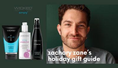 Wicked Sensual Care Partners with Zachary Zane for Holiday Gift Guide